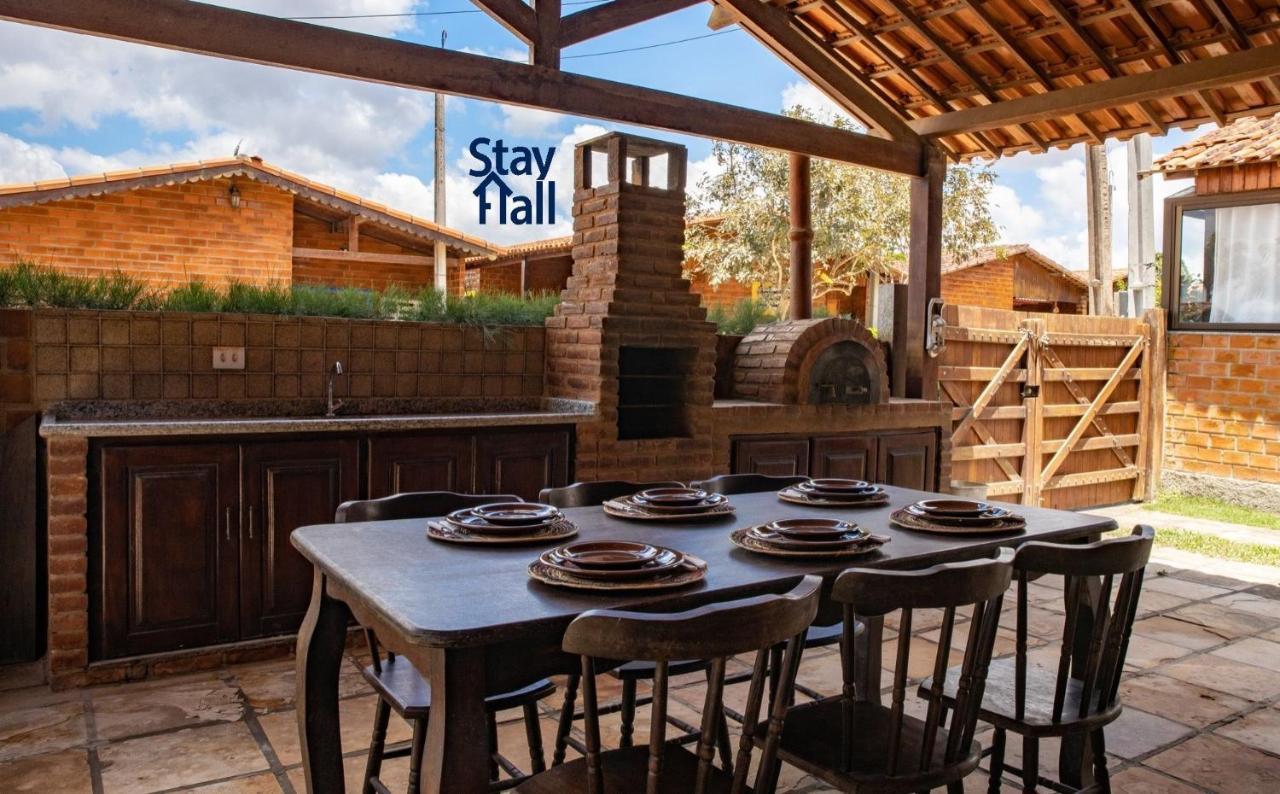 Refugio Em Gravata C/ Churrasq E Forno Pizza-Sh010 Dış mekan fotoğraf